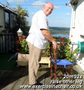 standing - raise other leg
