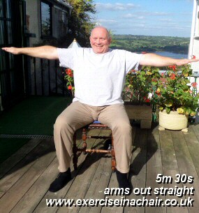 arms out straight